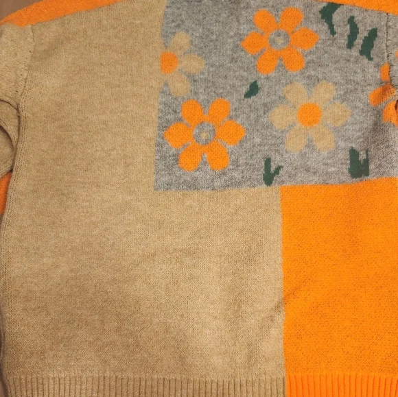 Jodifl Colorful Floral Patchwork Sweater - Picture 3 of 7